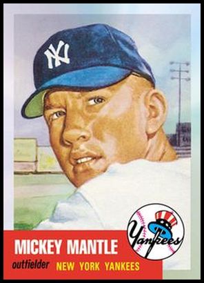2 Mickey Mantle 1953